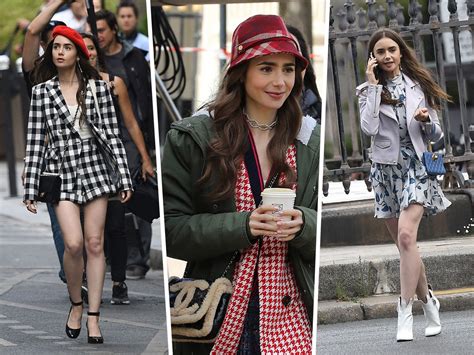 chanel brown bag emily in paris